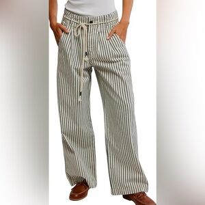 Free People Dakota Cinched Railroad Pants